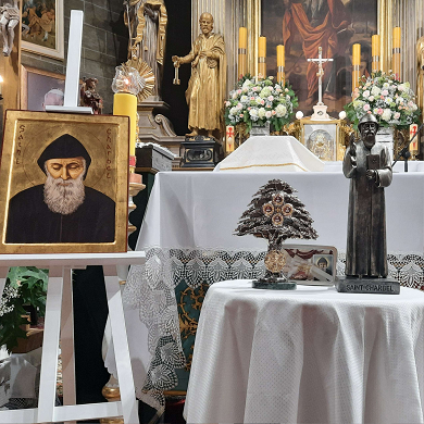 Relikwie św. Charbela